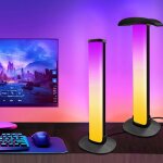 Fabur - rgb ic led barre lumineuse intelligente, avec application et tlcommande, gaming smart led lampe, ...