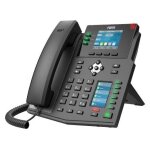 Fanvil x4u tlphone fixe noir 12 lignes lcd wifi