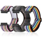 Fdjhy - lot de 3 bracelets elastiques pour montre connecte, compatibles avec bracelet de montre de 20 ...
