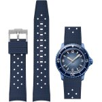 Fdjhy - bracelets pour montre blancpain swatch, tropical courbe sans soudure, bracelet de rechange silicone ... Fdjhy - bracelets pour montre blancpain swatch, tropical courbe sans soudure, bracelet de rechange silicone ...