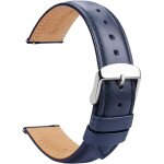 Fdjhy - montres bracelets cuir 20mm - remplaable souple marron a dgagement rapide - bracelet de montre ...