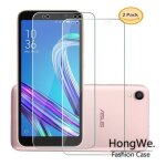 Fengrongle [2 pack] verre tremp asus zenfone live l1 za550kl (5. 5 ) , verre tremp en film protection ...