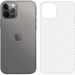 Film protection arriere pour iphone 12 pro, [4 pices] 0. 1mm ultra - mince pet doux back flim [antidrapant] ...