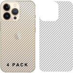 Film protection arriere pour iphone 13 pro max, [4 pices] 0. 1mm ultra - mince pet doux back flim [antidrapa ...