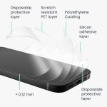 Film protection ecran t�l�phone compatible avec samsung galaxy a16 5g film ecran - set 6x film transparent ...