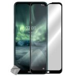 Film de protection verre trempe incurve integral pour nokia 7. 2 - noir