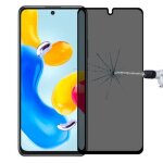 Film en verre tremp� anti - regard pour xiaomi redmi note 11s 5g,