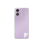 Film verso a coque compl�te en hydrogel phonecare pour motorola moto e14 - transparent
