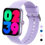 Fitness tracker montre intelligente sport pour enfants avec assistant vocal d'appels bluetooth, 100 modes ...
