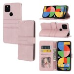 Flip etui pour google pixel 5a 5g cuir pu fermeture magn�tique bicelle protection antichoc etui portefeuille ...