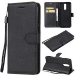 Flip etui pour lg k40 cuir de haute qualit� avec fente pour carte etui de t�l�phone portefeuille d'affaires ...