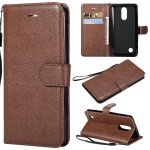 Flip etui pour lg k8 2017 etui de t�l�phone portefeuille d'affaires cuir de haute qualit� avec fente ...