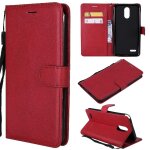 Flip etui pour lg stylet 3 plus cuir de haute qualit� couleur solide classique etui de t�l�phone portefeuille ...