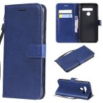 Flip etui pour lg v50 etui de t�l�phone portefeuille d'affaires cuir de haute qualit� avec fente pour ...