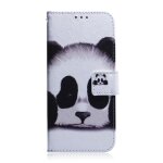Flip etui pour motorola edge 50 fusion fentes pour cartes fermeture magn�tique cuir pu portefeuille peint ...