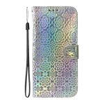 Flip etui pour motorola edge 50 fusion support de support etui portefeuille cuir pu premium paillettes ...