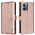 Flip etui pour motorola moto g54 porte - cartes kickstand magn�tique cuir pu blocage rfid portefeuille ...