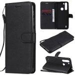 Flip etui pour motorola moto one fuson cuir de haute qualit� avec fente pour carte etui de t�l�phone ...