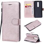 Flip etui pour nokia 7. 1 cuir de haute qualit etui de tlphone portefeuille d'affaires couleur solide ...