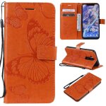 Flip etui pour nokia 7. 1 plus flip kickband couverture magn�tique couverture antichoc avec support de ...