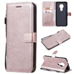 Flip etui pour nokia 7. 2 avec fente pour carte couleur solide classique etui de t�l�phone portefeuille ...