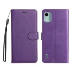 Flip etui pour nokia c12 avec fente pour carte couleur solide classique cuir de haute qualit� etui de ...