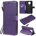 Flip etui pour nokia g20 / g10 couleur solide classique cuir de haute qualit� avec fente pour carte etui ...