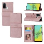 Flip etui pour oppo a32 / a33 2020 protection antichoc etui portefeuille cuir pu bicelle fermeture magn�tique ...