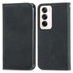 Flip etui pour oppo reno 12 antichoc etui en cuir portefeuille simple entreprise couverture rabotant ...