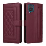 Flip etui pour samsung galaxy a12 / m12 etui en cuir couverture rabotant antichoc portefeuille simple ...