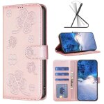 Flip etui pour samsung galaxy a22 5g multi - couleur titulaire de fentes pour cartes kickstand fleur ...