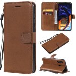 Flip etui pour samsung galaxy a60 / m40 cuir de haute qualit� etui de t�l�phone portefeuille d'affaires ...