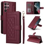 Flip etui pour samsung galaxy s22 ultra couverture rabotant portefeuille antichoc simple entreprise etui ...