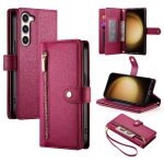 Flip etui pour samsung galaxy s23 plus fentes multifonctionnelles pour cartes b�quille compartiment portefeuil ...