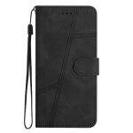 Flip etui pour tecno pop 7 pro sangle de poignet portefeuille en cuir pu protection compl�te porte - ...