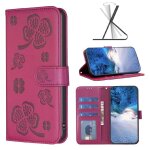 Flip etui pour xiaomi 12t / 12t pro cuir pu portefeuille fleur de tr�fle multi - couleur titulaire de ...