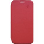 Folio apple iphone 6 / 7 / 8 / se / se22 en cuir premium dos crystal rouge beetlecase