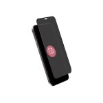 Force glass - protection d'�cran pour t�l�phone portable - verre - transparent - pour apple iphone 12, ...