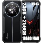 Fossibot f109 5g smartphone robuste 24go + 256go 6, 75  10600mah telephone portable incassable android ...