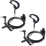 Funkgerã¤te lot de 2 casques de sécurité en forme de g 1 pôle jack 2, 5 mm compatible avec motorola talkabout ... Funkgerã¤te lot de 2 casques de sécurité en forme de g 1 pôle jack 2, 5 mm compatible avec motorola talkabout ...