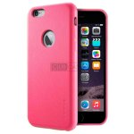 G - case� - coque housse arri�re noble series cuir eco vein� rose pour iphone 6 / 6s (4. 7)