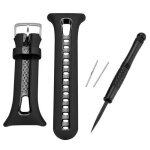 Garmin bracelet de rechange pour montre cardiofr�quencem�tre forerunner 10 (noir)