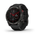 Garmin epix gen 2 sapphire - titane noir - montre de sport avec bracelet - silicone - taille du poignet ...