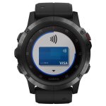 Garmin fenix 5x plus sapphire - montre gps / glonass / galileo - randonne, cycle, golf, course a pied, ...