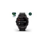 Garmin fenix 7s pro sapphire solar titane - 42 mm
