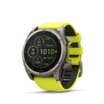 Garmin fenix 8 sapphire solar titane 51mm graphite gris