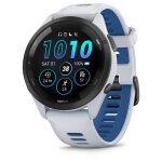 Garmin forerunner 265 1. 3  - 46 mm noir, blanc gps - wifi