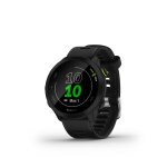 Garmin forerunner 55 - noir - montre de sport avec bracelet - silicone - noir - affichage 1. 04  - bluetooth, ...