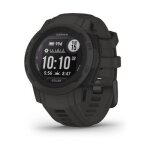 Garmin instinct 2s solar - 40 mm - graphite - montre de sport avec bracelet - silicone - taille du poignet ...