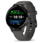 Garmin venu 3s amoled 41 mm - gris avec bracelet silicone gris - wifi gps (010 - 02785 - 00)